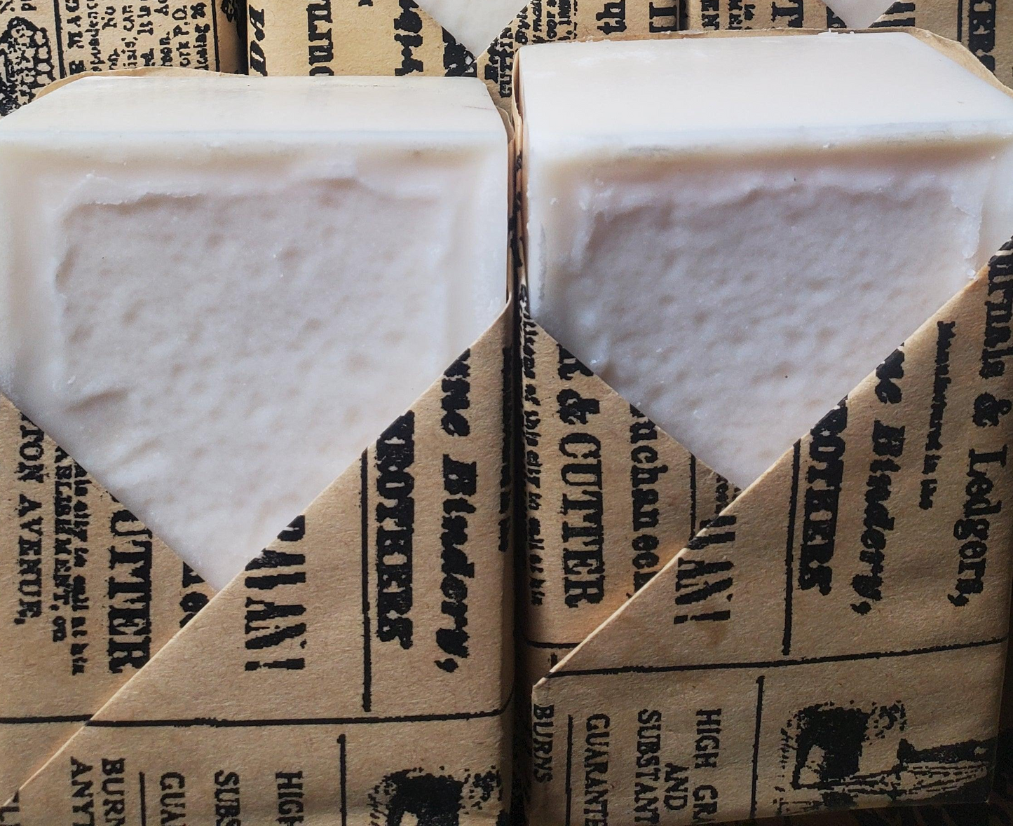 Cascades Cream: Plain Unscented Soap with Goat Milk & Coconut Oil