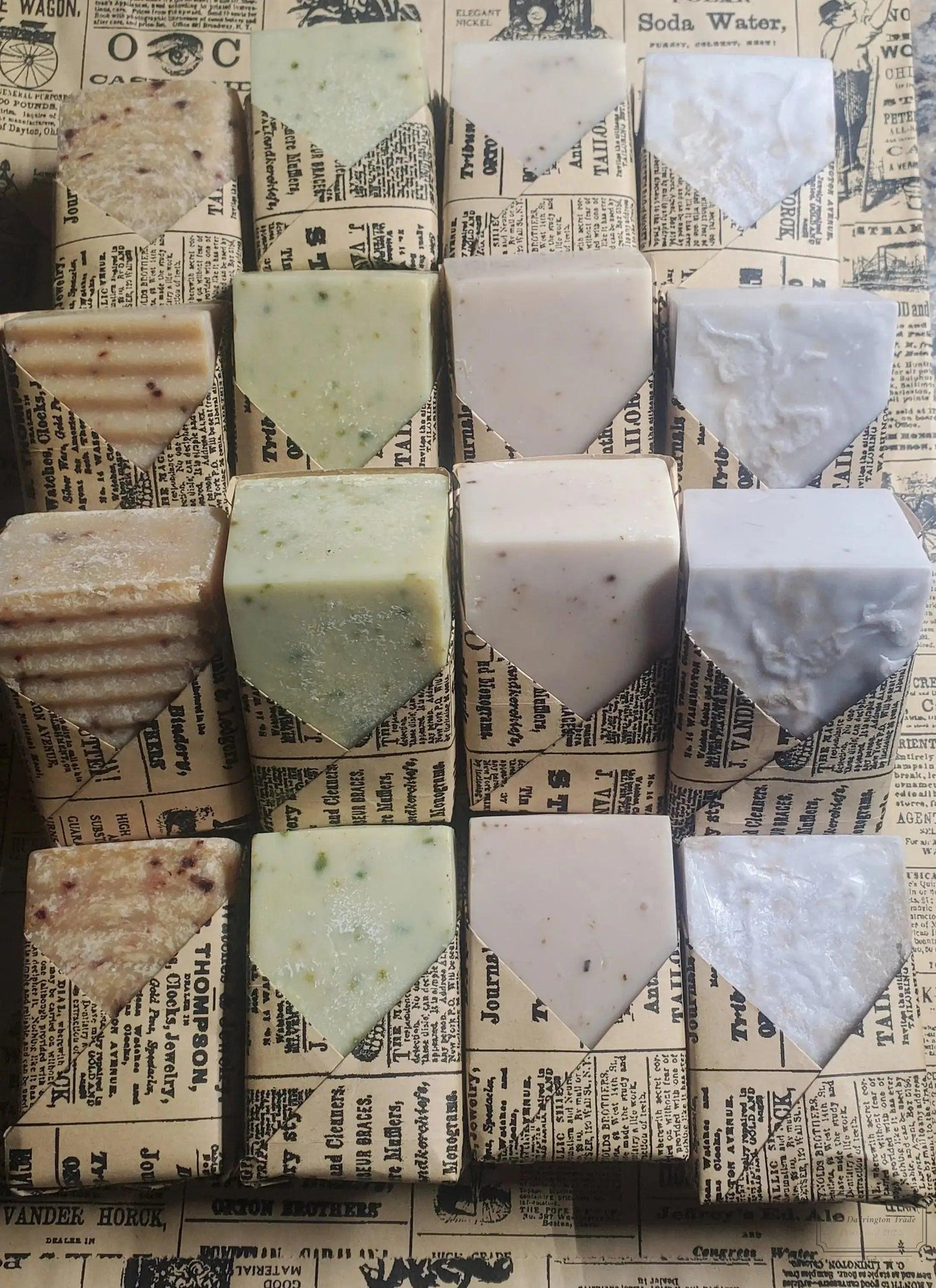 Shaving Bar - Goat Milk Soap Homemade Hand Poured Cold Process Goat Milk Soap - East Darrington Trade