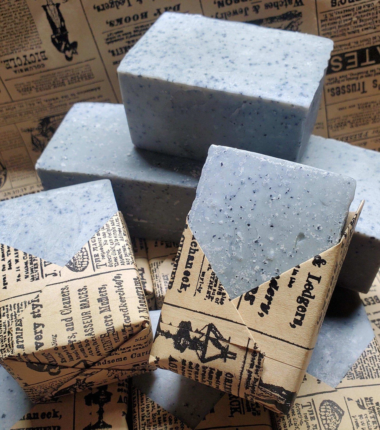 Charcoal Coconut oil Soap Homemade Hand Poured Cold Process Goat Milk Soap - East Darrington Trade