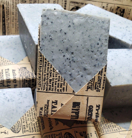 Charcoal coconut oil Soap Homemade Hand Poured Cold Process Goat Milk Soap - East Darrington Trade