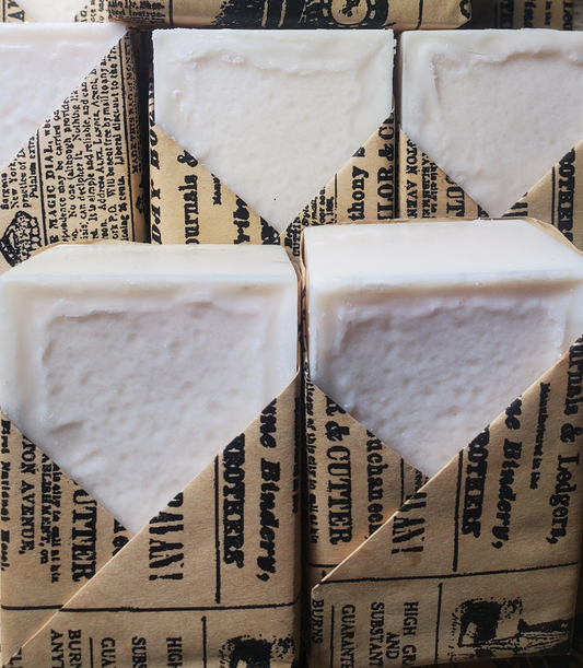 Cascades Cream: Plain Unscented Soap with Goat Milk & Coconut Oil