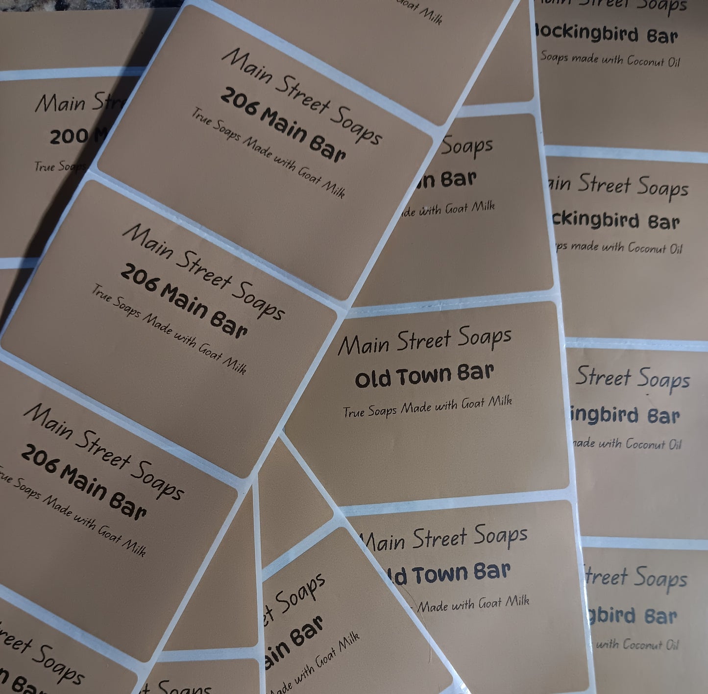 -Wholesale Only- Custom and Private Soap /Candle /Apothecary Retail Labels