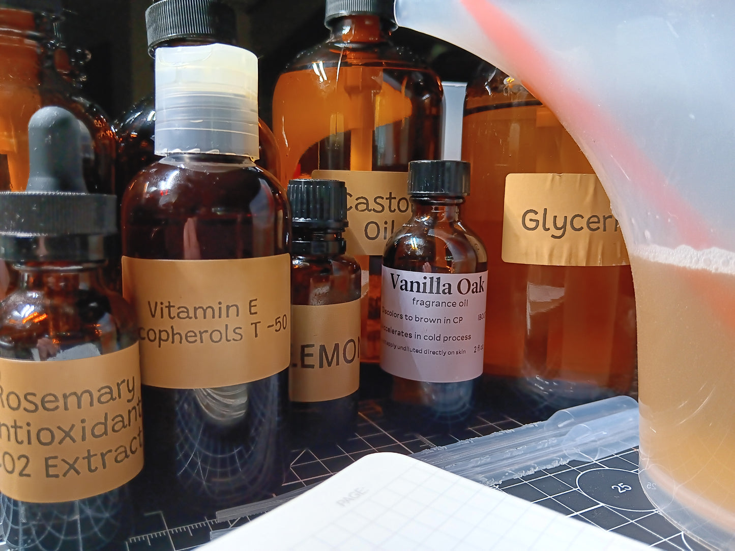All-Natural Handcrafted Liquid Castile Soap (8 oz)